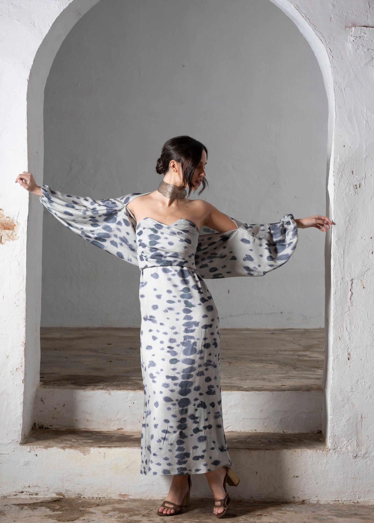 VESTIDO DUNA BRUMA AZUL